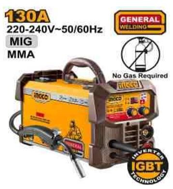 Ingco ING-FC13018 Inverter flux cord arc welding (FCAW) machine.