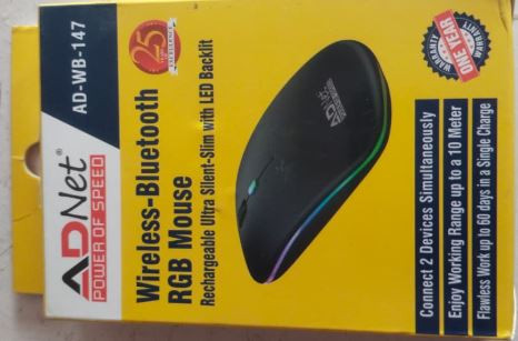Wireless- Bluetooth , RGB Mouse