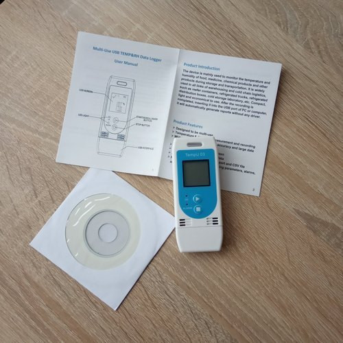 Tempu02 Temperature Data Logger, For Cold Storages
