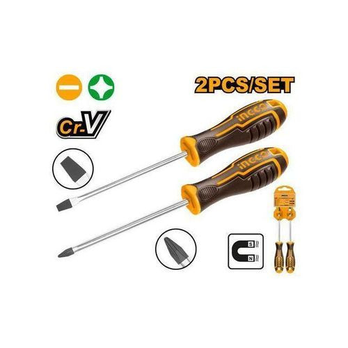 INGCO HKSD0248  Ingco 2-piece screwdriver set