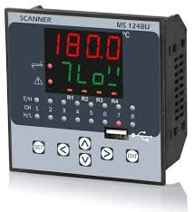MS 1248U 8 Channel Data Logger, 96(h)x96(w)x50(d) Mm