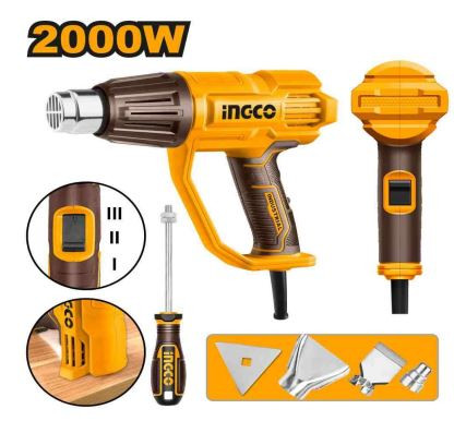 Ingco HG200078 Industrial Heat Gun, 2000W