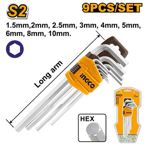 INGCO HHK11091  Hex Key set