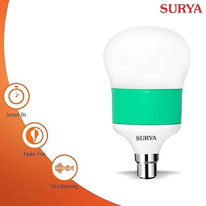 35W Gold Led Bulb B22/E27 White/6500K