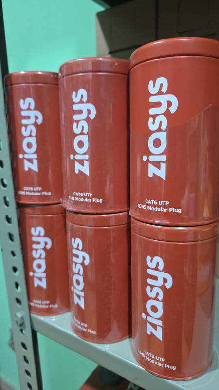 Ziasys  CAT6 UTP RJ45 Modular Plugs
