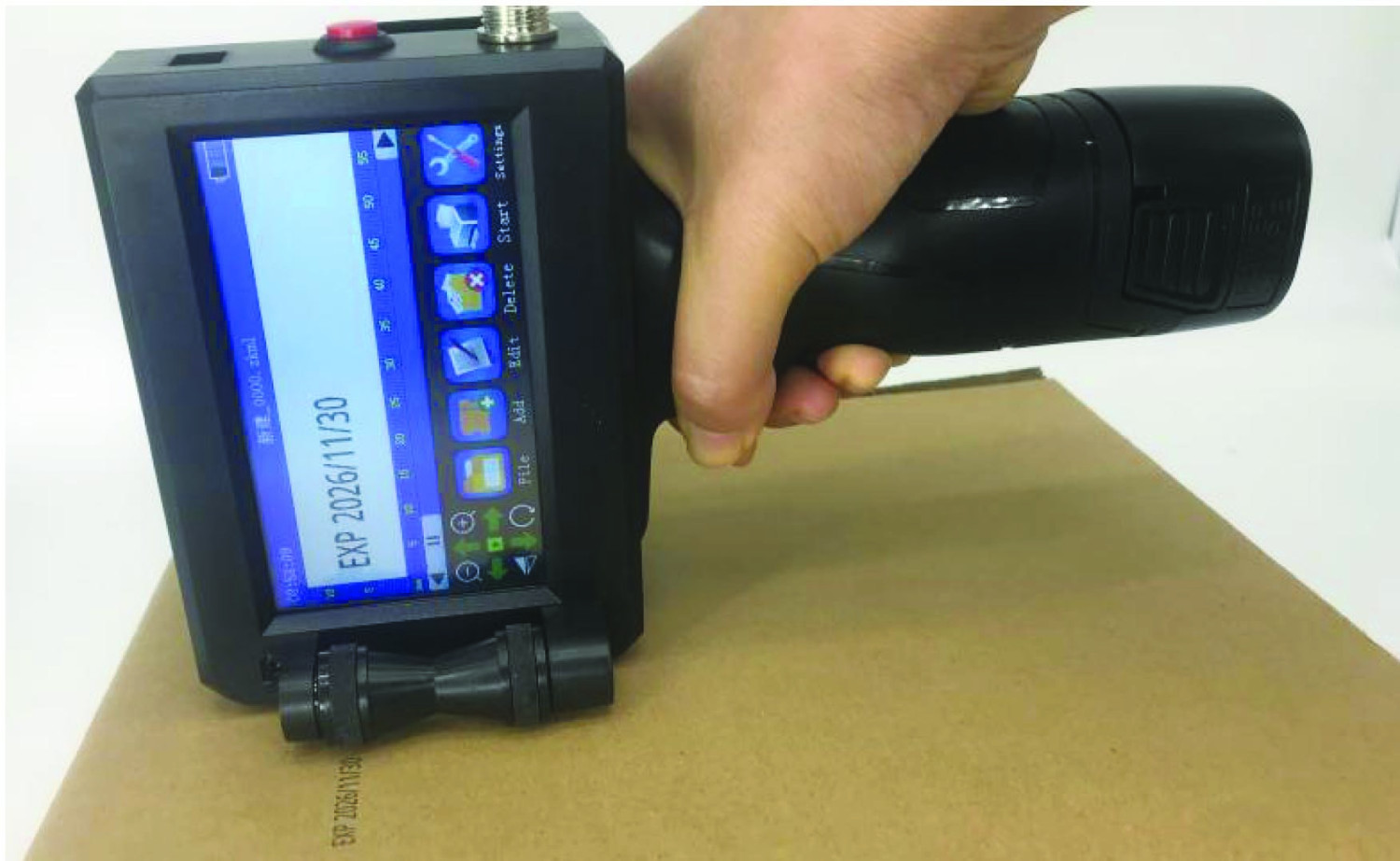 Thermal Inkjet (TIJ) Handheld Printer