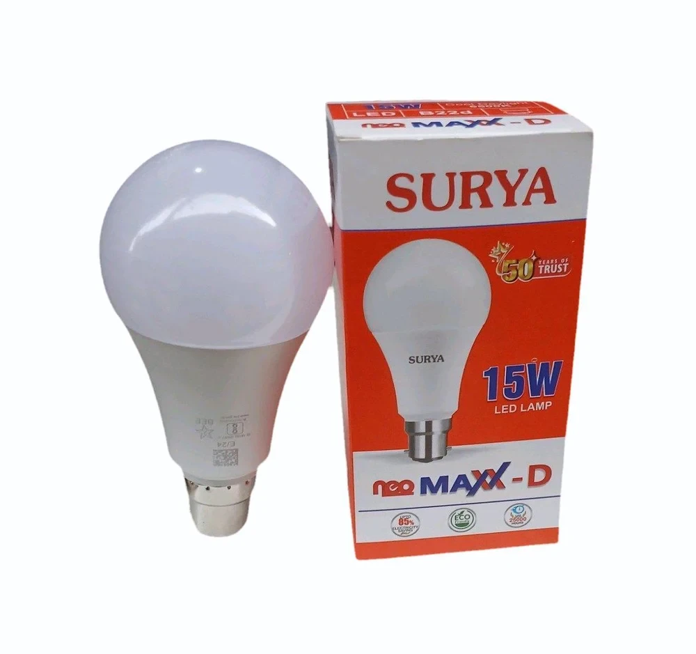 15W Neo Max D LED Bulb B22/E27 Warm/3500K