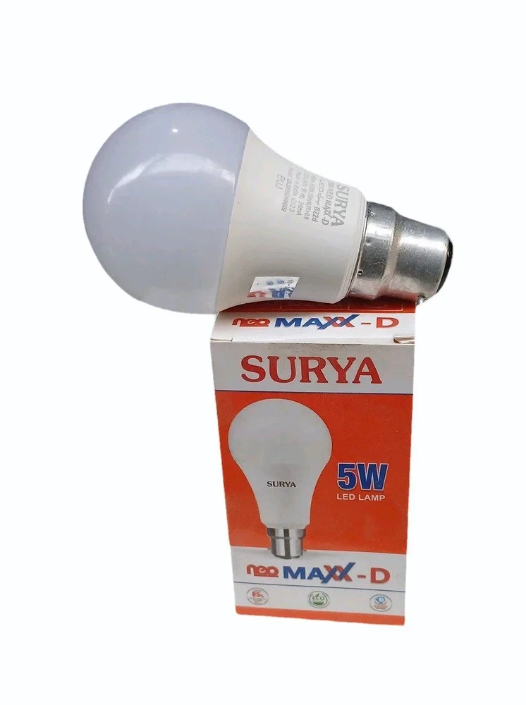 5W Neo Max D LED Bulb B22/E27 White/6500K