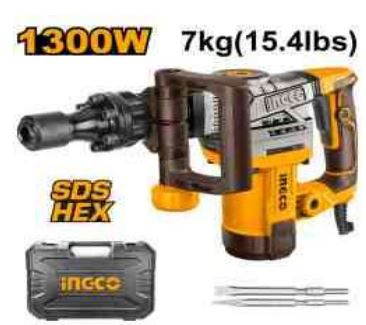 Ingco PDB130018  Demolition breaker.1300W