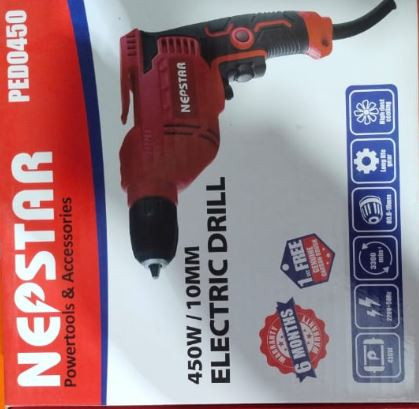 Electric Drill PED0450, 450W/10MM