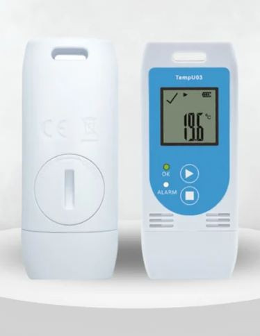 Lcd Temperature Humidity Data Logger TEMPU03, 89 X 36 X 16 mm, Usb 2.0