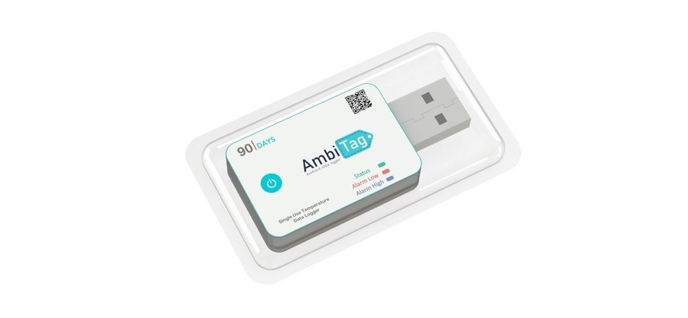 Digital Data Logger Temperature Ambitag Datalogger, For Vaccine Freezer, USB2.0