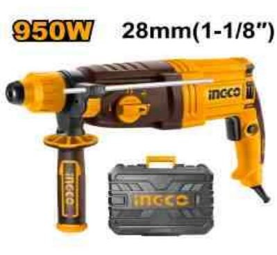Ingco RGH9528 is a 950W Industrial Rotary Hammer