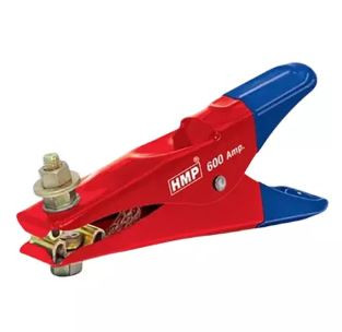 HMP Heavy duty Insulated  Earthing Clamp 95-120 sq.mm Crocodile Type 600  Amp For Industrial, EC 600 I