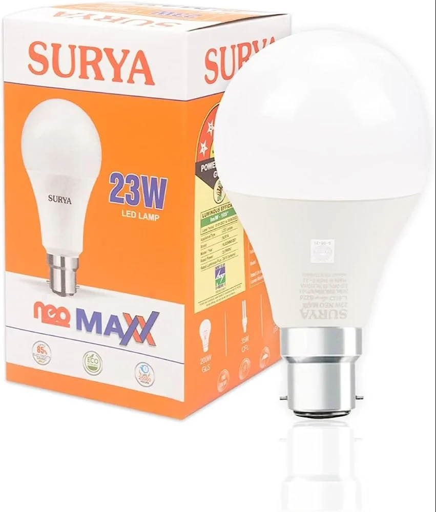 23W Neo Max D LED Bulb B22/E27 White/6500K