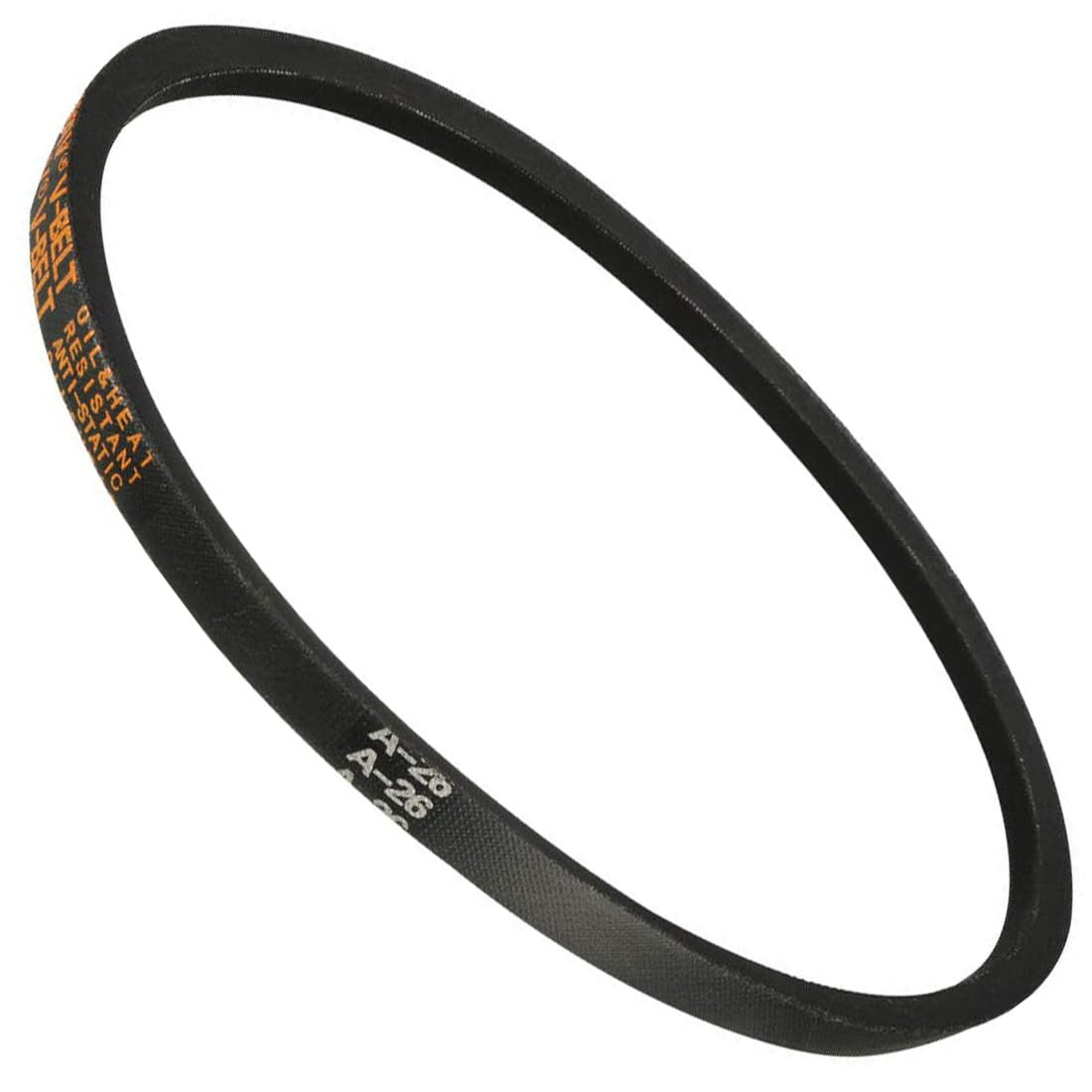 Section A-26 Drive V-Belt - [26-inch Inside Circumference ] A-Section Rubber Drive Belt Wrapped for Transmission Use