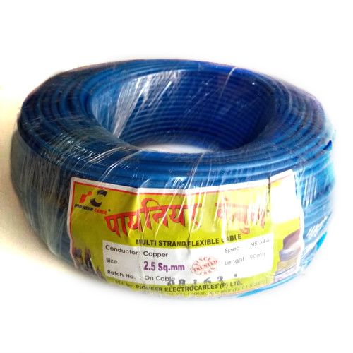 2.5 mm pionneer cable ( multi stand) Length 90 mtr.